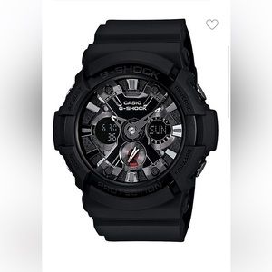Casio G-Shock Protection 5229 GA-201, black rubber watch. Like new.